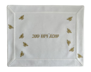 Challah Cover Bees + Bread Basket