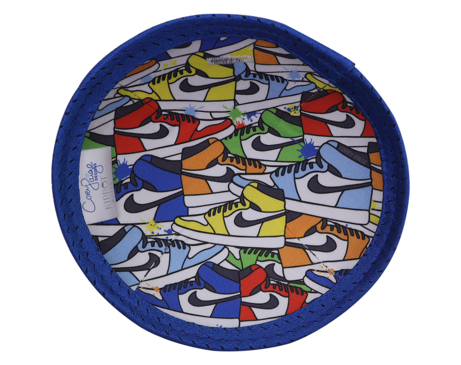 Cool Kicks Royal Blue Mesh Kippah