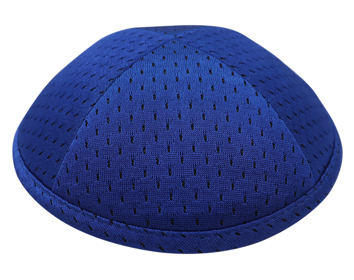 Cool Kicks Royal Blue Mesh Kippah