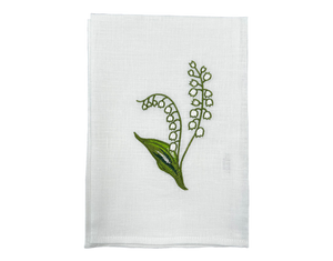 Linen Napkin Lily of the Valley