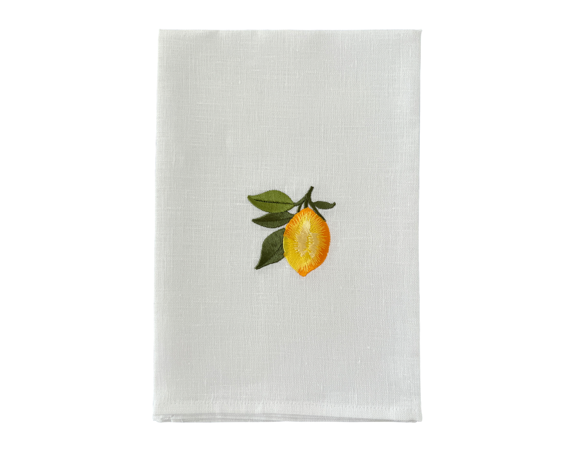 Linen Napkin Lemon