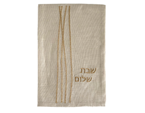 Linen Guest Towel Shabbat Shalom Set