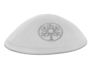 Bris Tree of Life Father and Son Kippot Set