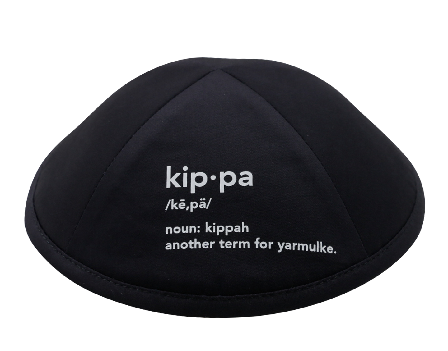 1x Kippah, Yarmulke, Kippah, Kipa Per Uomini Calvi, Funzione Antiscivolo!!!, Velluto Nero, Stella Di David 16-17 Cm - Italia - Foto 7