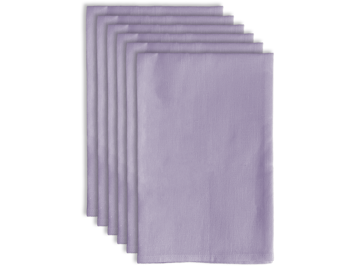 Small Light Purple Napkins 12x12'' Size Linen Cloth 