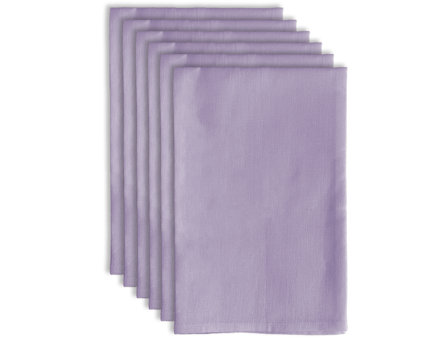 Linen Lavender Napkin Set