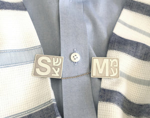 Monogrammed Talit Clips